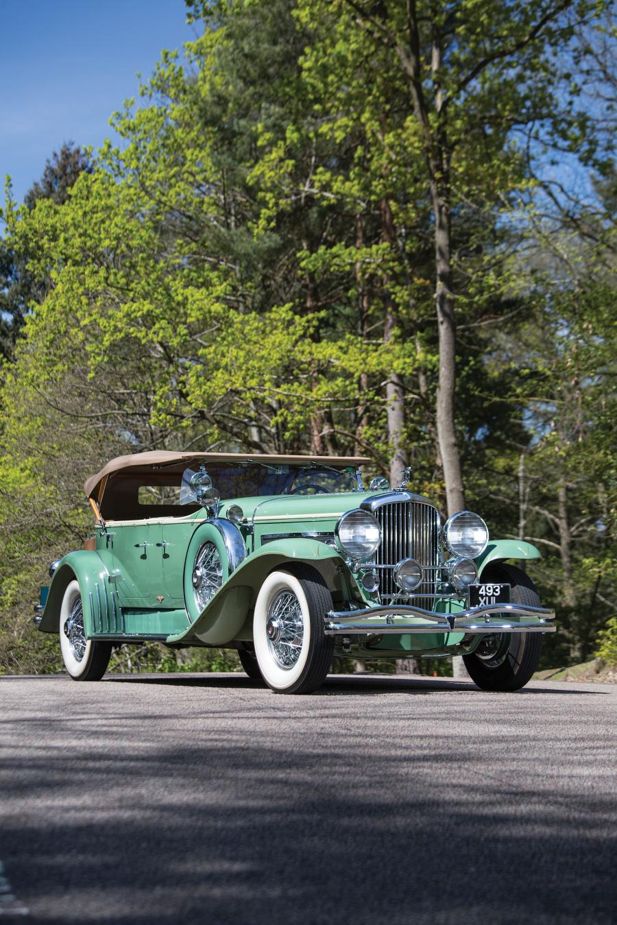  Duesenberg J451/2468 Tourster LWB by Derham 1931 года  (фото 12 из 17)